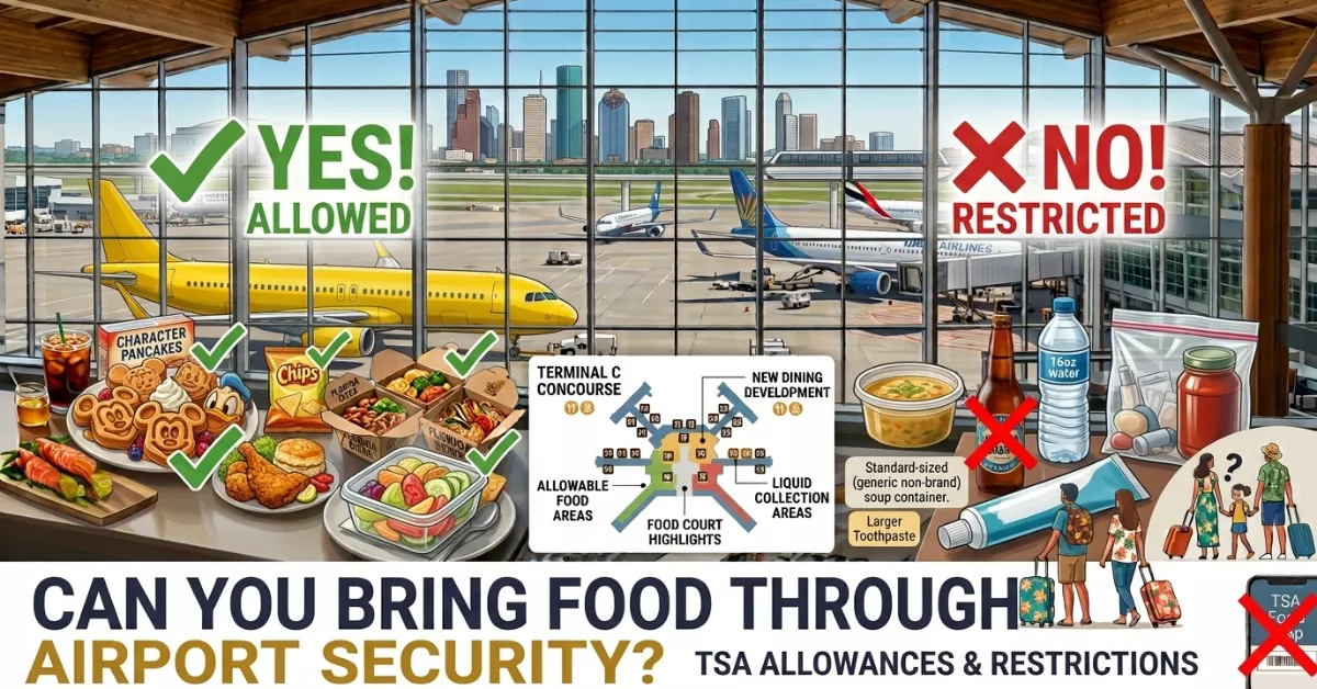 Can You Bring Food Through Airport Security