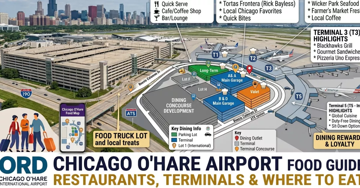 Chicago O'Hare Airport Food Guide