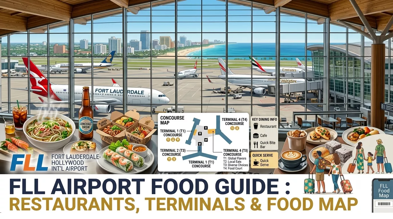 Fort Lauderdale Airport Food Guide