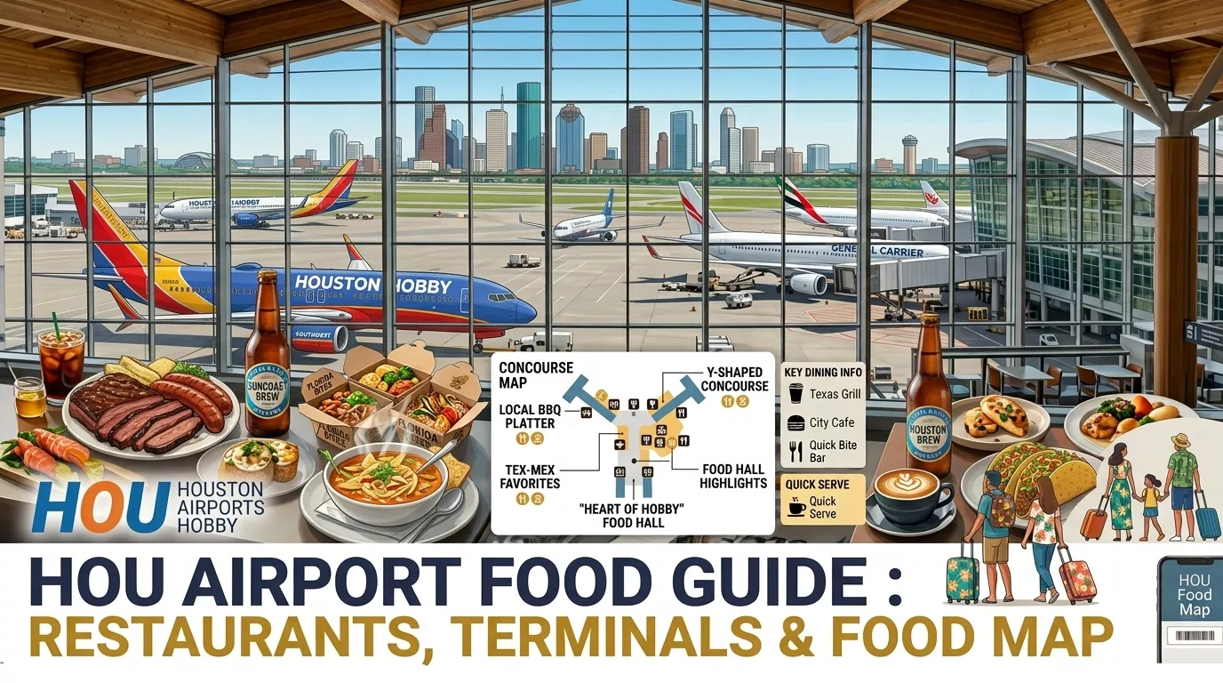 Houston Hobby Airport Food Guide