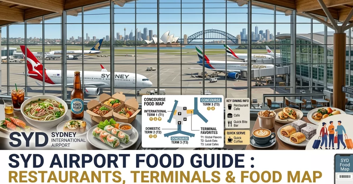 Sydney Airport Food Guide