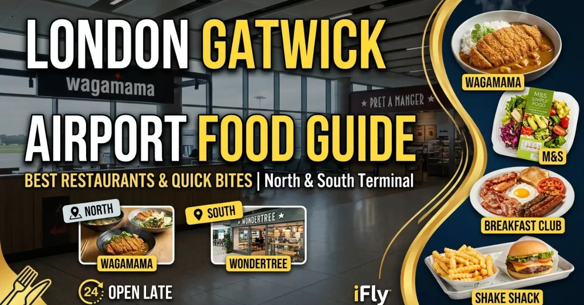 London Gatwick Airport Food Guide