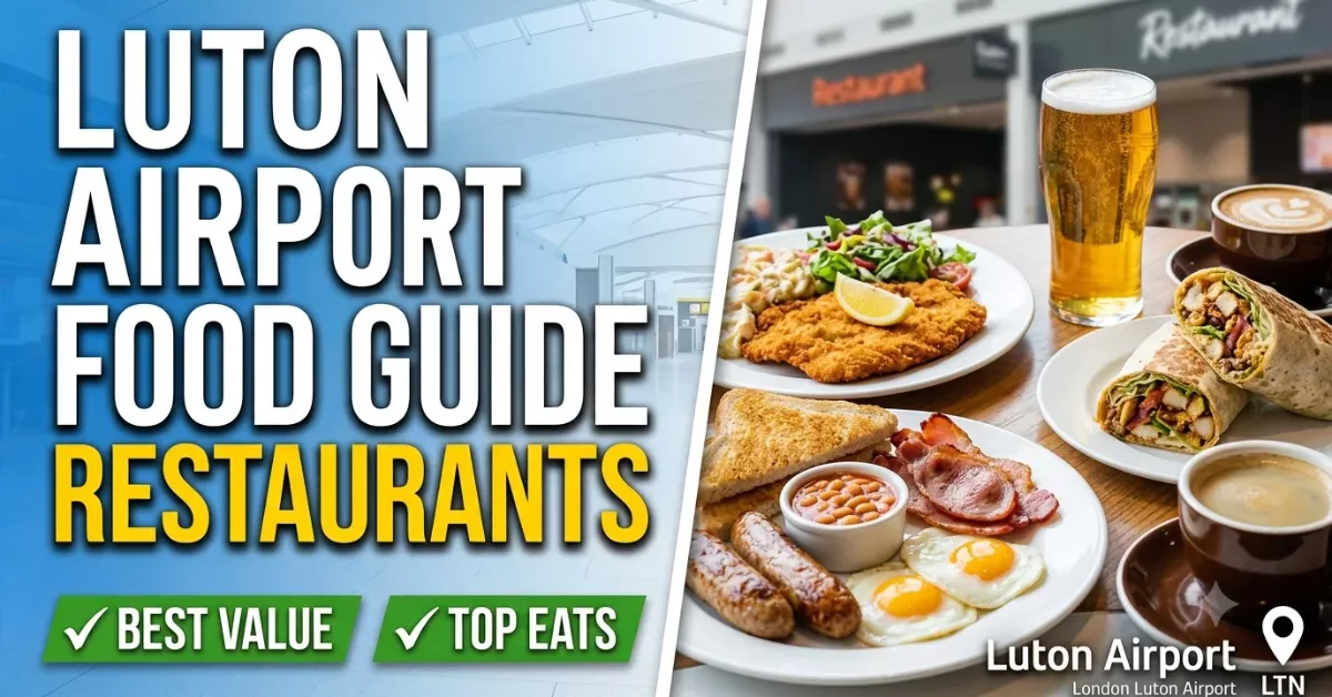 Luton Airport Food Guide